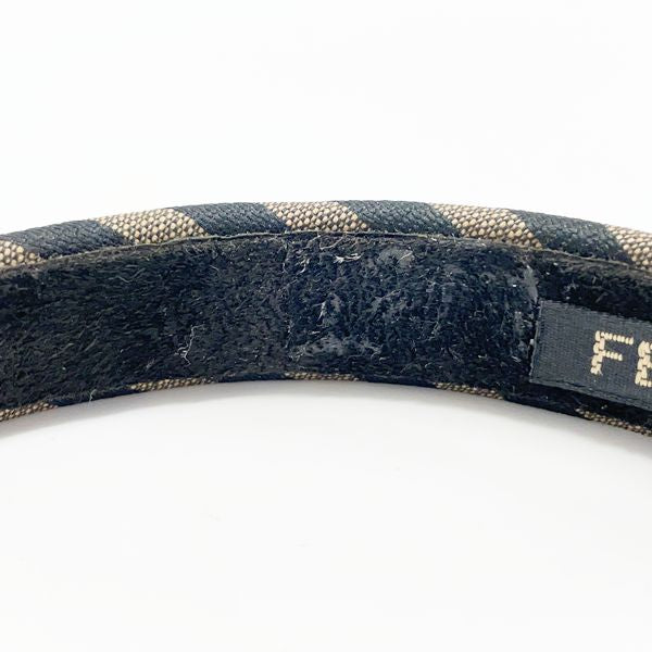 FENDI Pecan Headband Hair Accessory Vintage Other Fashion Goods Canvas Ladies [Used B] 20230803