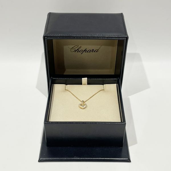 Chopard Happy Diamond Heart 1P Moving Diamond K18YG Women's Necklace [Used A/Good Condition] 20419984