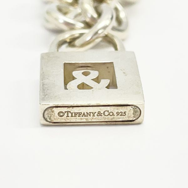 TIFFANY&Co. 【希少】ヴィンテージ ピース & パドロック ネックレス SV925小キズ薄汚れ金具部分