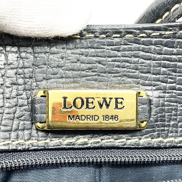 中古B/標準】LOEWE ロエベ ヴィンテージ ターンロック ロゴ 斜め掛け