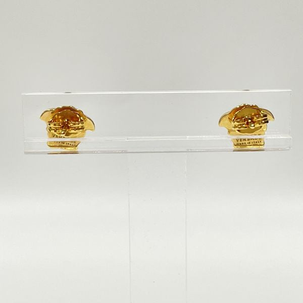 VERSACE Medusa Logo Stud Mini GP Unisex Earrings DG25591-DMT1-D00H Gold [Used A/Good Condition] 20420218