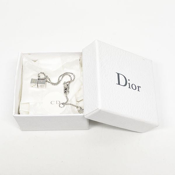 Christian Dior クリスチャンディオール サイコロ キューブ メタル レディース ブレスレット 【中古B/標準】 20420231