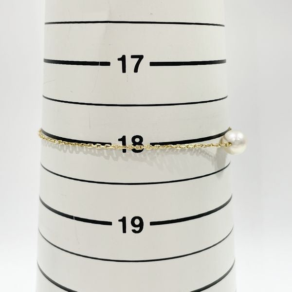 MIKIMOTO Pearl Approx. 6.8mm Bracelet K18 Yellow Gold Women's [Used B] 20230829