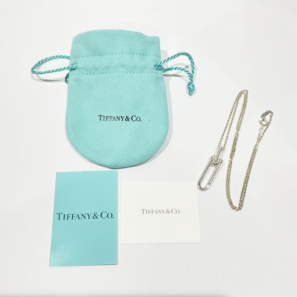 TIFFANY&Co. ティファニー ハードウェア リンク ペンダント シルバー925 ユニセックス ネックレス 【中古AB/使用感小】 20420237