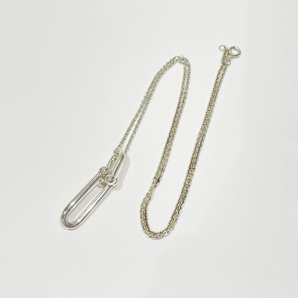 TIFFANY&amp;Co. Tiffany Hardware Link Pendant Silver 925 Unisex Necklace [Used AB/Slightly Used] 20420237