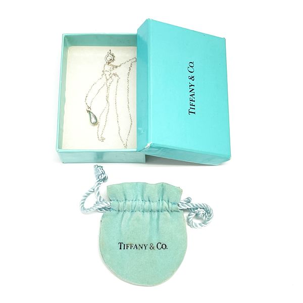 TIFFANY&amp;Co. Tiffany Teardrop Silver 925 Women's Necklace [Used B/Standard] 20420251