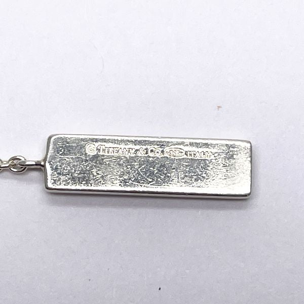 TIFFANY&amp;Co. 1837 Element Plate Necklace Silver 925 Women's [Used B] 20230808