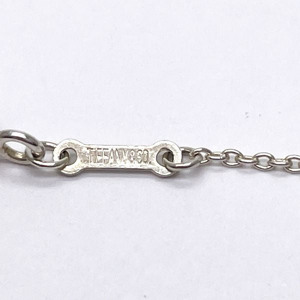 TIFFANY&amp;Co. Open Teardrop Necklace Silver 925 Women's [Used B] 20230808