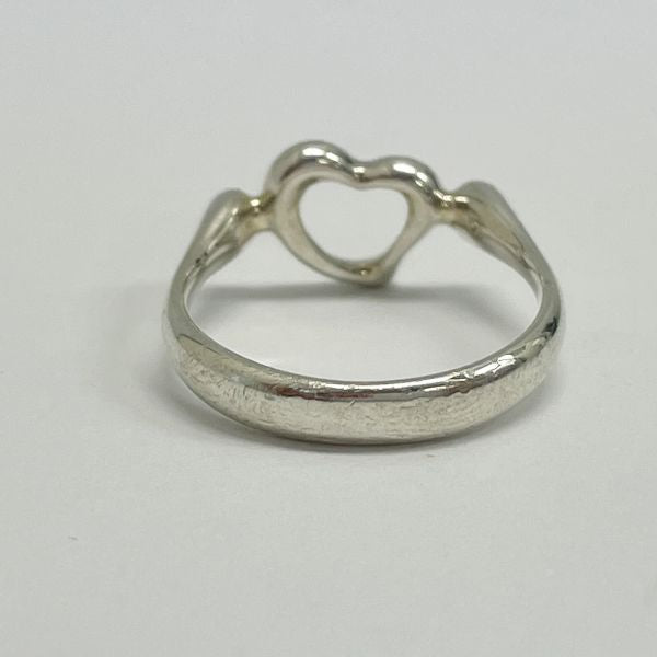 TIFFANY&amp;Co. Tiffany Open Heart Silver 925 Women's Ring No. 10 [Used B/Standard] 20420265