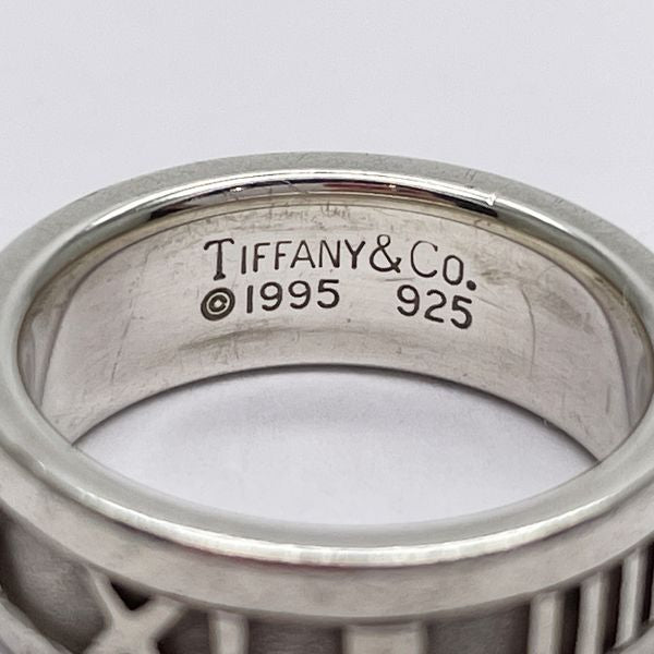 TIFFANY&amp;Co. Atlas No. 8 No. 8 Ring Silver 925 Women's [Used B] 20231114