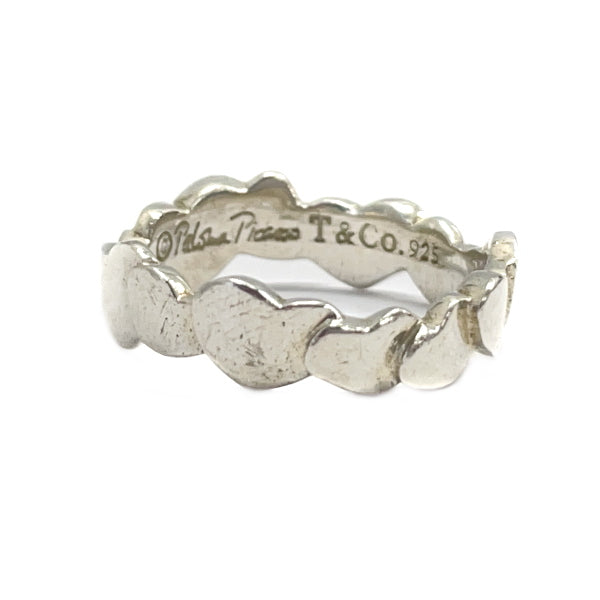 TIFFANY&amp;Co. Tiffany Heart Link Silver 925 Women's Ring No. 11.5 [Used B/Standard] 20420272