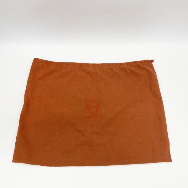 LOEWE Vintage Anton Logo Anagram with Pouch One Shoulder Women's Shoulder Bag Brown [Used B/Standard] 20421440