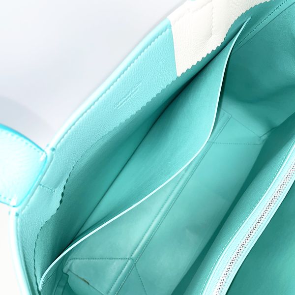 Tiffany discount leather tote