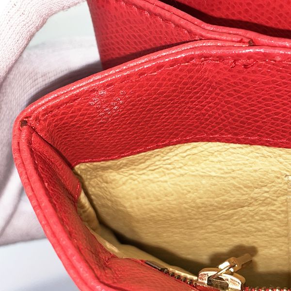 MCM Logo Round Button Vintage Handbag Leather Women's [Used B] 20230817