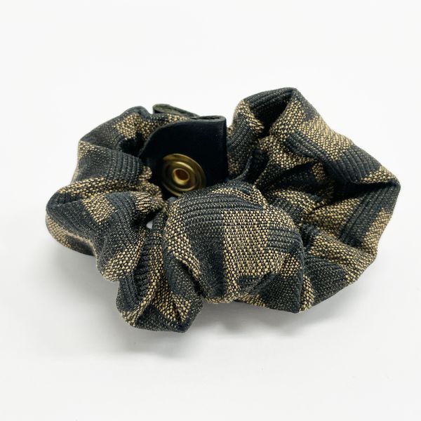FENDI FF Zucca Scrunchie Hair Tie Vintage Other Fashion Accessories Canvas/Leather Women's [Used AB] 20230803
