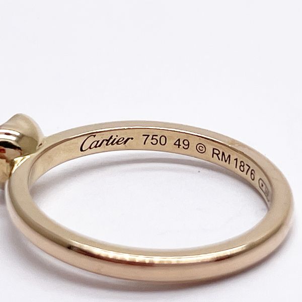 CARTIER Diamant Leger De Cartier Ring No. 9 Ring K18 Pink Gold Women's [Used AB] 20230726