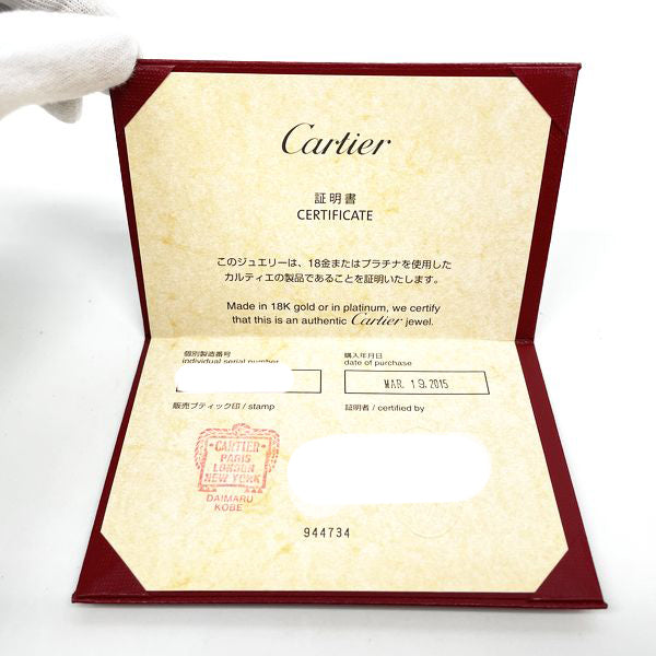 CARTIER Cartier Bracelet Diamant Leger Damour Pink Sapphire K18 Pink Gold K18PG Bracelet [Used A/Good Condition] 20421479