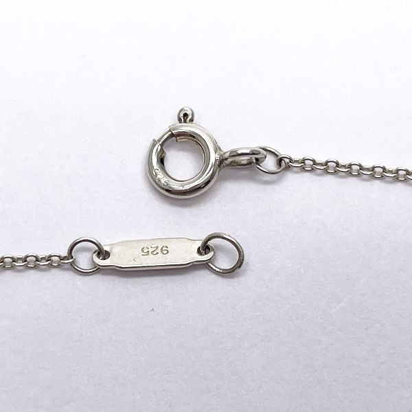 TIFFANY&amp;Co. Tiffany 1837 Round Lock 1P Diamond Silver 925 Women's Necklace [Used B/Standard] 20421482