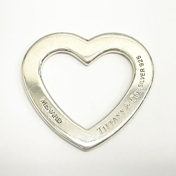 TIFFANY&amp;Co. Tiffany &amp; MENARD Open Heart Pendant Top Silver 925 Women's [Used B] 20230727