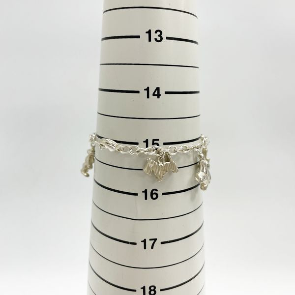 TIFFANY&amp;Co. Tiffany [Rare] Vintage 7 Charm Silver 925 Women's Bracelet [Used B/Standard] 20421492