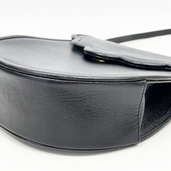 YVES SAINT LAURENT Crossbody Mini Vintage Shoulder Bag Leather Women's [Used B] 20230804