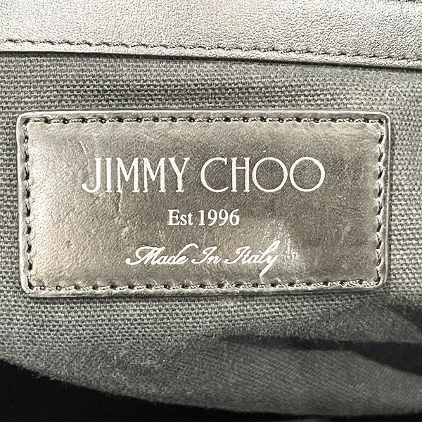 中古AB/使用感小】JIMMY CHOO ジミーチュウ ピムリコ スター エンボス