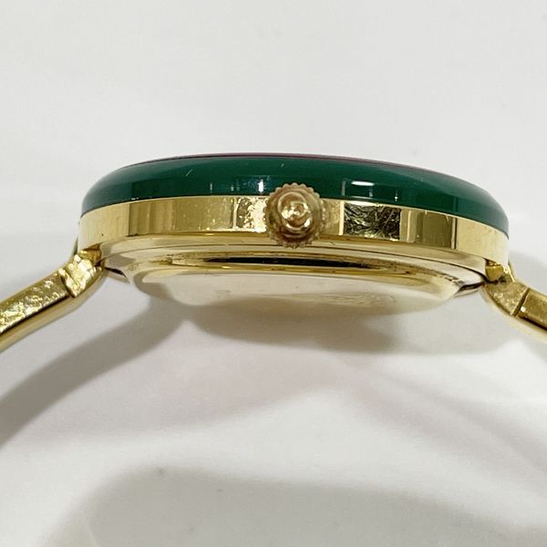 中古AB/使用感小】GUCCI グッチ チェンジベゼル シェリーライン クォーツ 替えベゼル×11 レディース 腕時計 11/1220421957