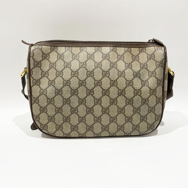 GUCCI Gucci Vintage Sherry Line PVC Crossbody Ladies Shoulder Bag 164.02.077 Brown [Used B/Standard] 20422296