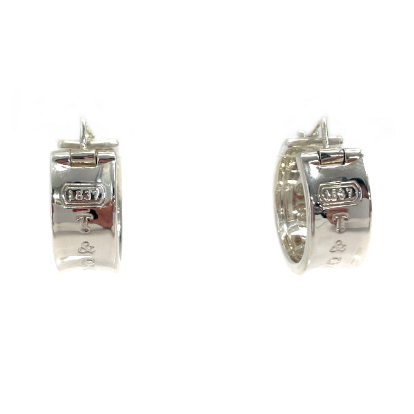 TIFFANY&amp;Co. Tiffany 1837 Wide Narrow Hoop Silver 925 Women's Earrings [Used AB/Slightly Used] 20422335