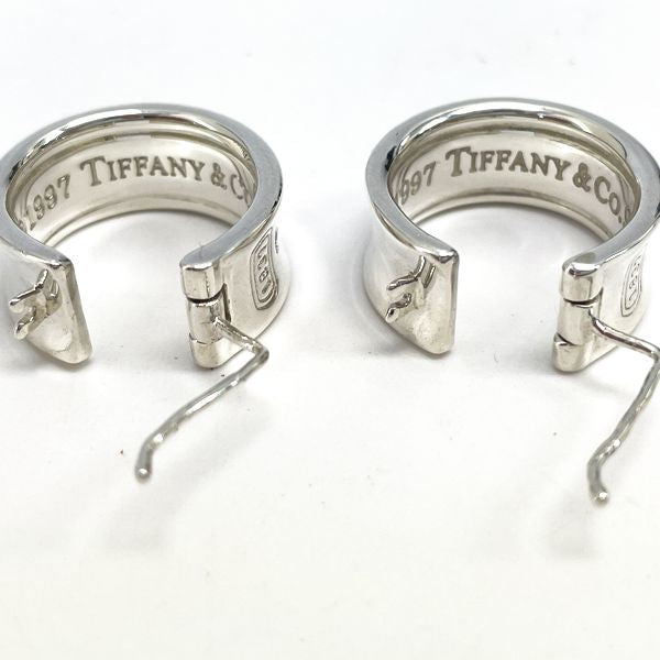 Tiffany＆Co.ワイドフープ ピアス 1837 シルバー925 SV925