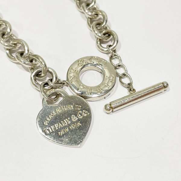 TIFFANY&amp;Co. Tiffany Return to Tiffany Heart Tag Toggle Silver 925 Women's Necklace [Used B/Standard] 20422338