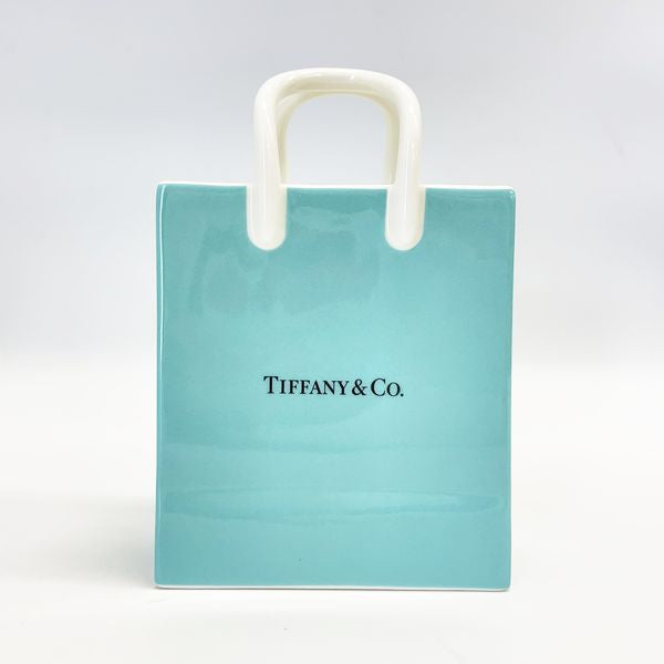 中古SA/極美品】TIFFANY&Co. ティファニー ショッパーバッグモチーフ