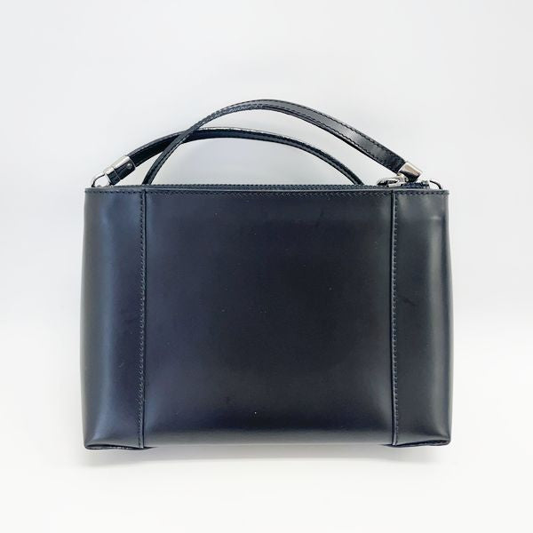 Christian Dior Vintage Logo Square Mini Women's Shoulder Bag Black [Used AB/Slightly Used] 20422891