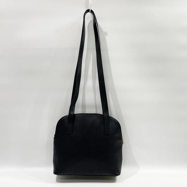 CELINE Vintage Circle Logo Shoulder Bag Women's Shoulder Bag Black [Used AB/Slightly Used] 20422894