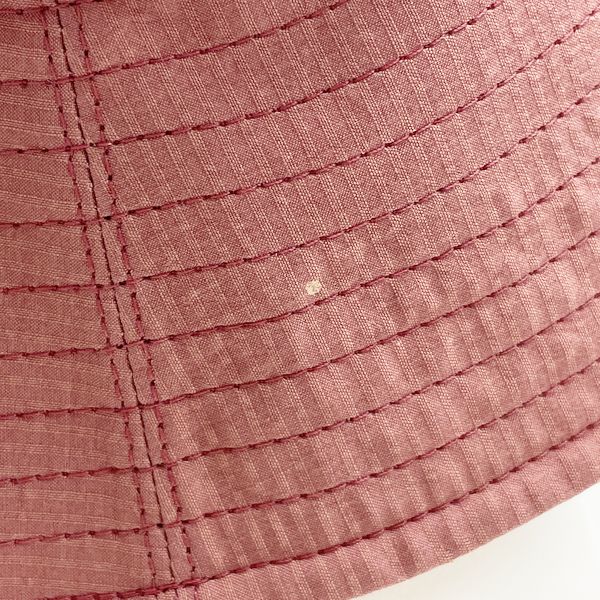 HERMES Bucket Stripe 58 Women's Hat Pink [Used B/Standard] 20422907