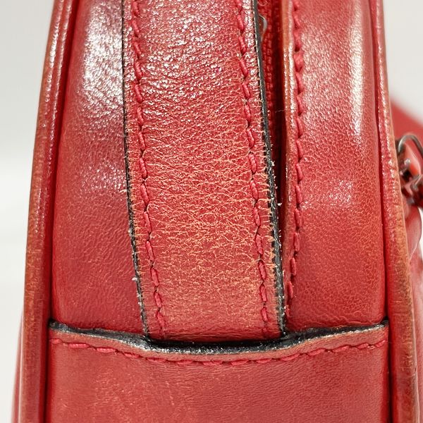 CELINE Macadam Triomphe Crossbody Vintage Shoulder Bag Leather Women's [Used B] 20230818