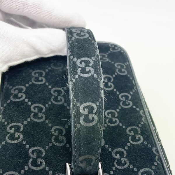 中古B/標準】GUCCI グッチ ヴィンテージ GG柄 バニティ ミニ コスメ