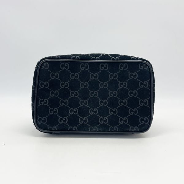 中古B/標準】GUCCI グッチ ヴィンテージ GG柄 バニティ ミニ コスメ