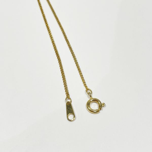 Givenchy Vintage Key Motif Key Rhinestone *External Chain GP Women's Necklace [Used B/Standard] 20422930