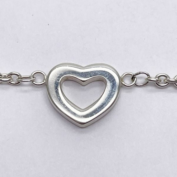 TIFFANY&amp;Co. Tiffany Heart Link 拨动银色 925 女士手链 [二手 B/标准] 20422944