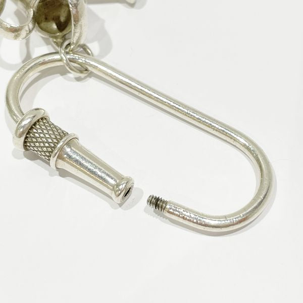 TIFFANY&amp;Co. [Rare] Vintage Watering Can Motif Water Jug Carabiner Keychain Silver 925 Unisex [Used B] 20230825