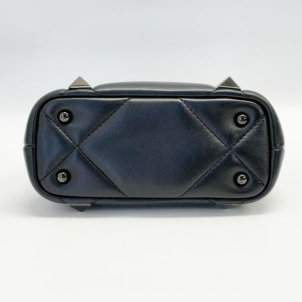 Valentino Garavani Roman Studs Small 2WAY Chain Handbag Leather Women's [Used A] 20230810