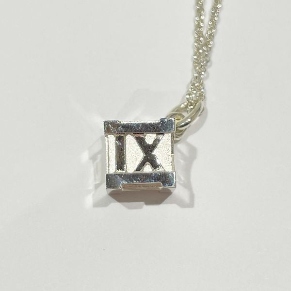 TIFFANY&amp;Co. Tiffany Atlas Cube Silver 925 Women's Necklace [Used AB/Slightly Used] 20423372