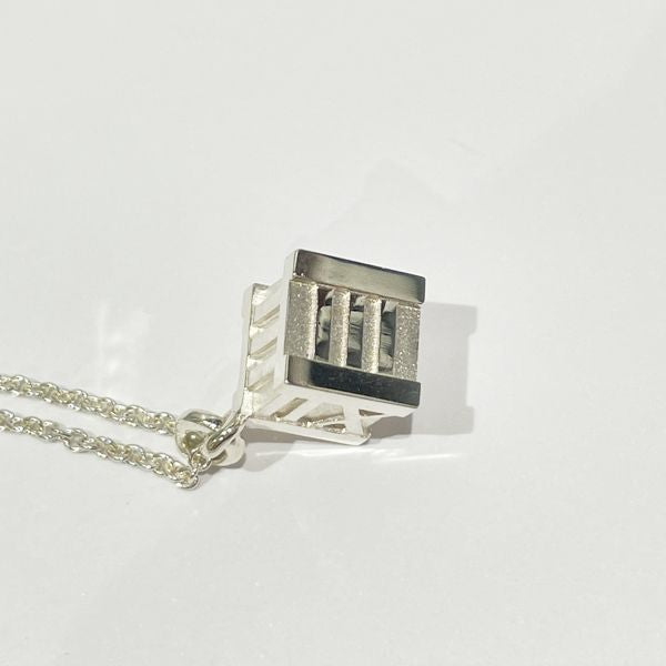 TIFFANY&amp;Co. Tiffany Atlas Cube Silver 925 Women's Necklace [Used AB/Slightly Used] 20423372