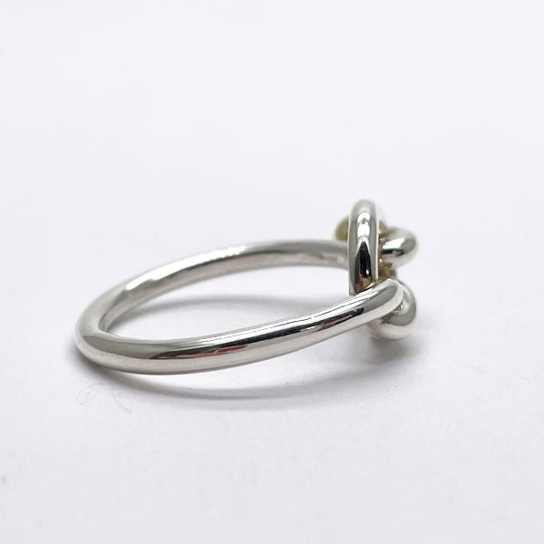 TIFFANY&amp;Co. Tiffany Love Knot Silver 925 K18YG Women's Ring No. 13 [Used B/Standard] 20423380