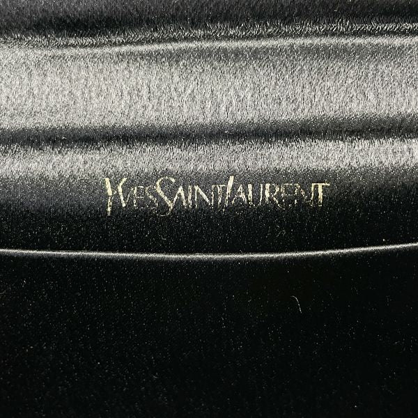 YVES SAINT LAURENT (Yves Saint Laurent) Rare Ribbon String Mini Vintage Shoulder Bag Satin Ladies [Used AB] 20230810