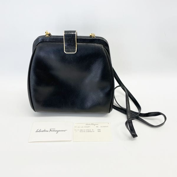 Buy FERRAGAMO Bag. Salvatore Ferragamo Vintage Navy Dark Blue Leather  Shoulder Bag. Italian Designer Purse. Online in India - Etsy