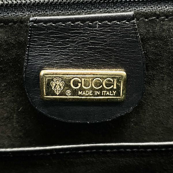 Used AB Slightly used GUCCI Vintage Bamboo Turnlock Top Handle