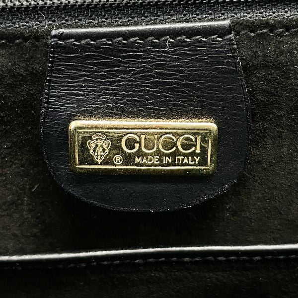 GUCCI Bamboo Turnlock Top Handle 000.01.0683 Vintage Handbag Leather Women's [Used AB] 20230810
