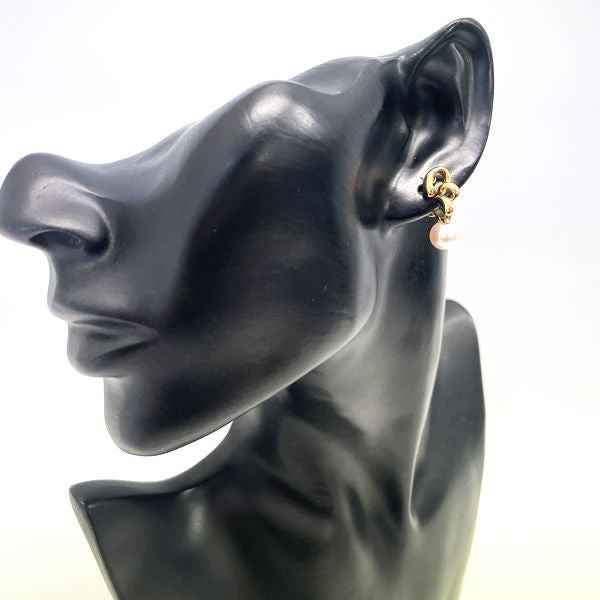 TASAKI 珍珠约 7.6mm 至 7.7mm 耳环 K18 黄金 女士 [二手 B] 20230807